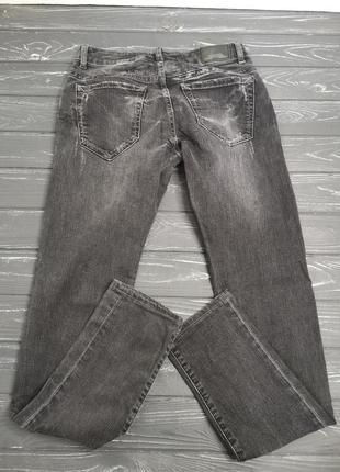 Классные джинсы скинни с потертостями3 фото