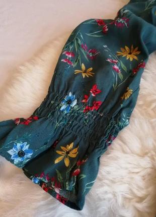 Красива квіткова сукня mango 4