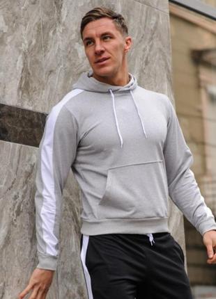 Сіре худі чоловіче