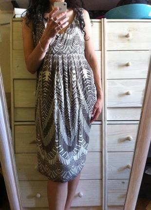Міді сукня сарафан етно віскоза 100% 14-16