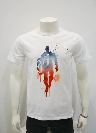 Футболка marvel: captain america