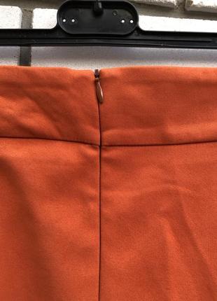 Красивая ретро мини-юбка а-силуэта с внутренними карманами(на подкладке)zara7 фото