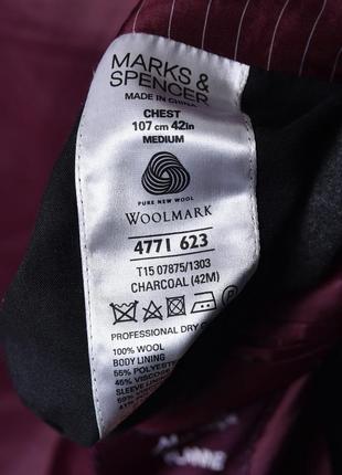 Шерстяной пиджак marks & spencer10 фото