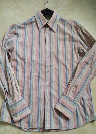 Рубашка в полоску jack&jones ,р-р m