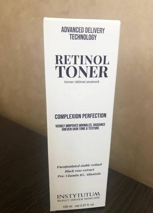 Интенсивный восстанавливающий тонер с ретинолом instytutum advanced retinol toner