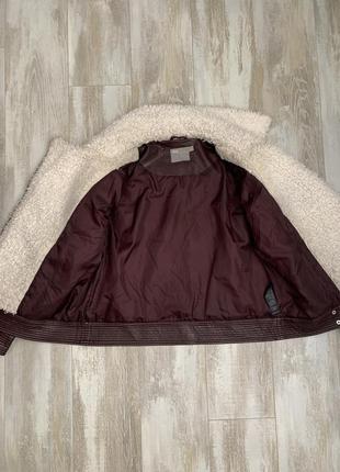 Куртка из эко-кожи asos, размер 38, s-m.3 фото