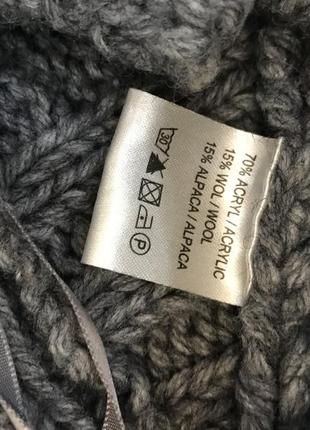 Пончо,накидка трикотажная,свитер