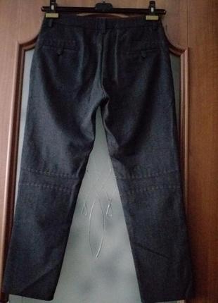 Gunex  (brunello cucinelli)    шерстяные укороченные брюки xs-s3 фото
