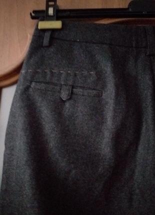 Gunex  (brunello cucinelli)    шерстяные укороченные брюки xs-s4 фото