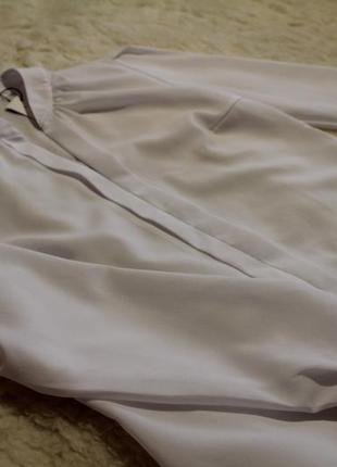 Шифонова блузка блуза з v-подібним вирізом2 фото