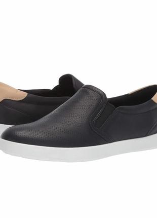 Мокасины ecco leisure slip р. 43 ст. 29 loafer on flat1 фото