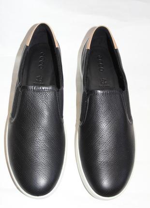 Мокасины ecco leisure slip р. 43 ст. 29 loafer on flat7 фото