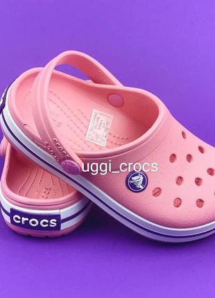 Crocs kids peony pink/stucco крокс кроксы на девочку 24-34 рр c7,8,9,10,11,12,13 j1,2,33 фото