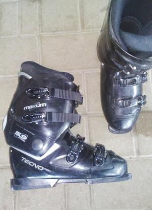 Лижні черевики лыжные ботинки tecno pro maxum 5.9