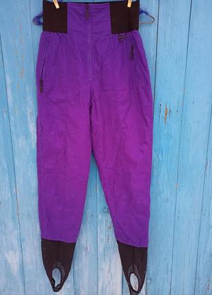Лыжные штаны с системой micro climat control,46-48разм,tyrolia skiwear.пот-35-45см.2 фото