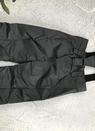 Полукомбинезон теплый зимний, штаны лыжные lupilu. 86-926 фото