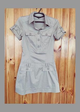 Сарафан в стилі сафарі, blanco