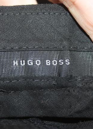 Стильні вінтажні чорні вовняні штани hugo boss9 фото