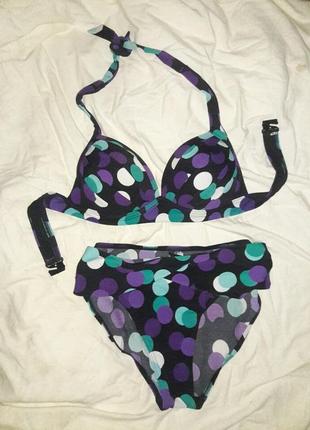Купальник в горох размер 14