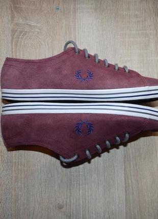 Повсякденне взуття , снікерси fred perry men kingston suede low top casual sneakers1 фото