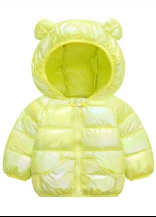 Куртка хамелеон на дівчинку