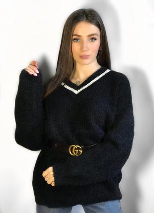 Свитер объёмный oversize