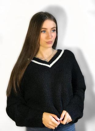 Свитер объёмный oversize 3