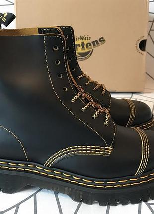 Черевики dr. martens 1460 pascal bex double stitch black us8, eu39, 25cm