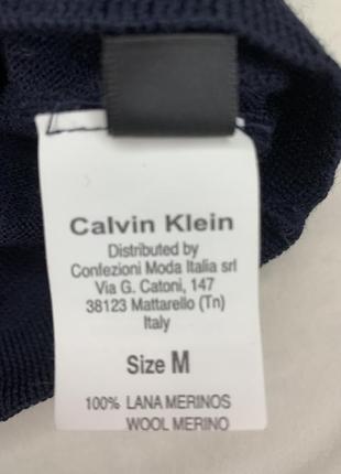 Пуловер вовняної calvin klein.5 фото