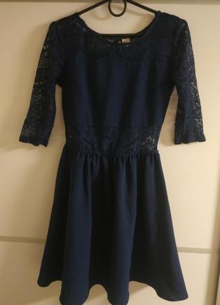 Шикарное коктельное платье