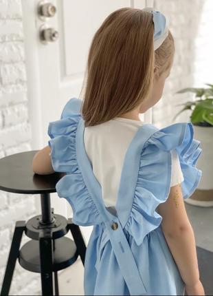 Сарафан лён