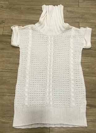 Подовжений светр без рукавів p.l