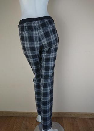 Стильные шерстяные брюки леггинсы в клетку uniqlo размер s-xs