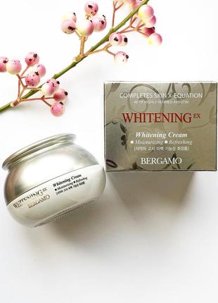 Омолаживающий осветляющий крем bergamo whitening ex wrinkle cream