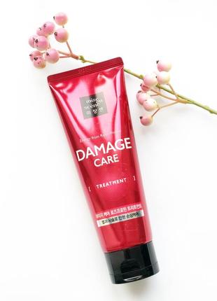 Маска для поврежденных волос mise en scene damage care treatment