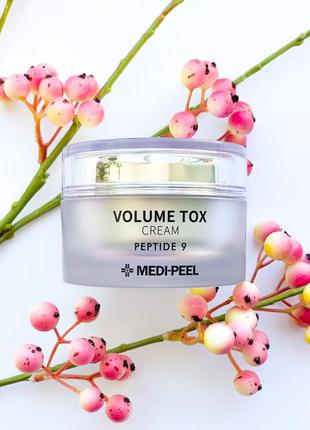Омолаживающий крем с пептидами medi-peel peptide 9 volume tox cream