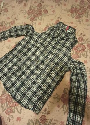 Рубашка с голыми плечами