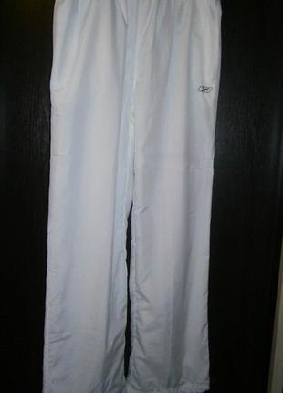 Reebok роскошные женские белоснежные брюки lp 48р новые