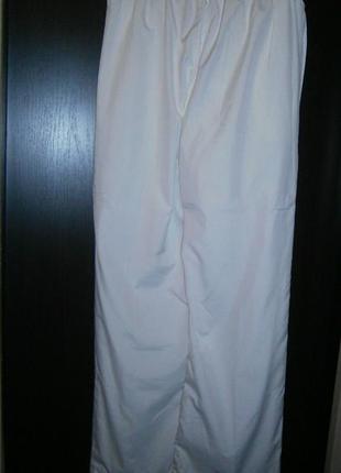 Reebok роскошные женские белоснежные брюки lp 48р новые3 фото