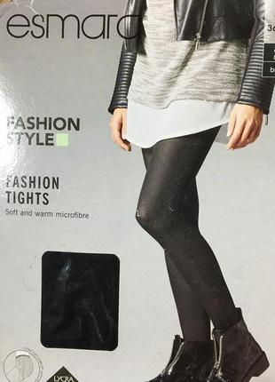 Колготы с узором 80 den от esmara р. 36/38 евро