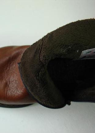 Кожаные ботинки 6