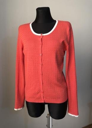 Atelier gardeur кардиган 44-48 рожевий червоний віскоза