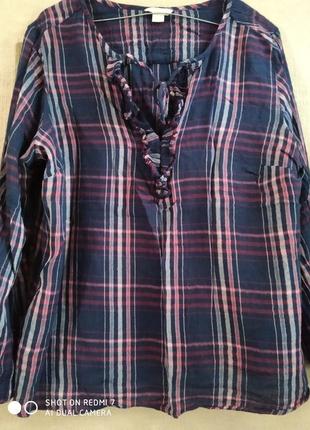 Легкая батистовая блуза