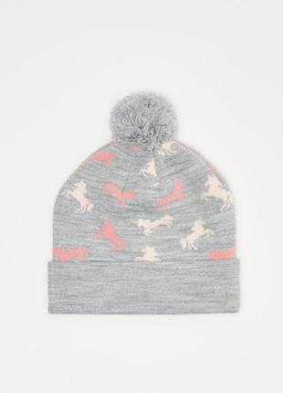 Шапка с единорожками