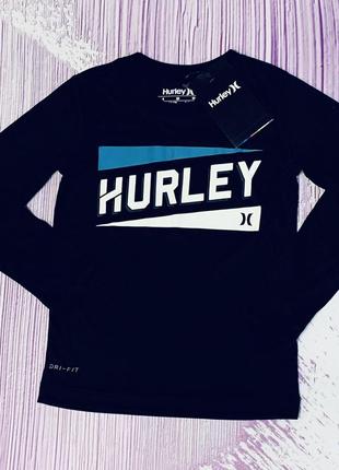 Лонгслив hurley dri fit 3/4 г (96-104 см)