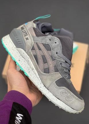 Кросівки термо зимові asics gel lyte iii mt "sneakerboot"