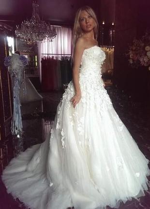 Новое дизайнерское свадебное платье!3 фото