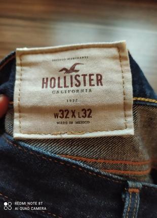 Мужские фирменные джинсы "hollister"4 фото