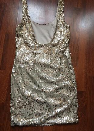 Шикарное платье в пайетку 2