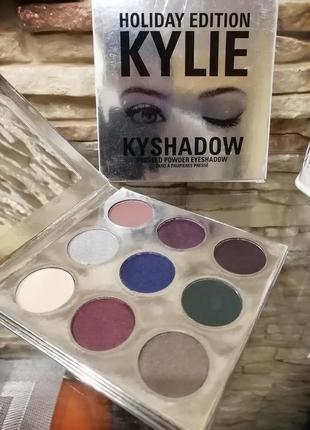 Тени  для век kylie cosmetics kyshadow holiday edition